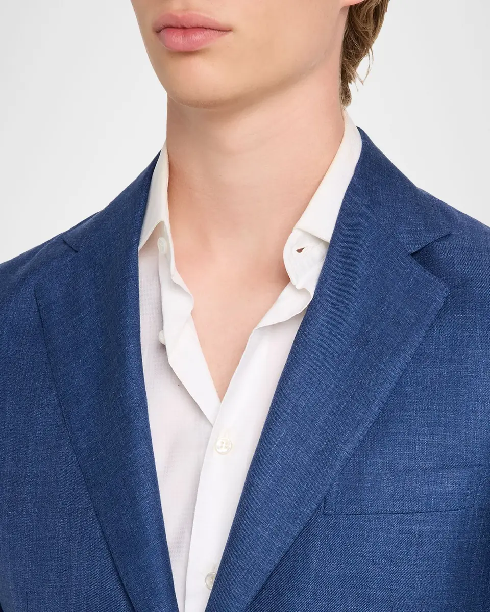 Brioni Men's Silk Plume Jacket | Thumbnail 5 Brioni Men's Silk Plume Jacket | Thumbnail 5