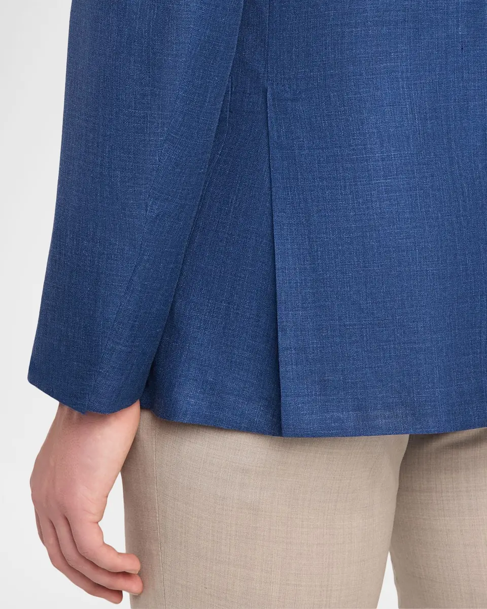 Brioni Men's Silk Plume Jacket | Thumbnail 8 Brioni Men's Silk Plume Jacket | Thumbnail 8