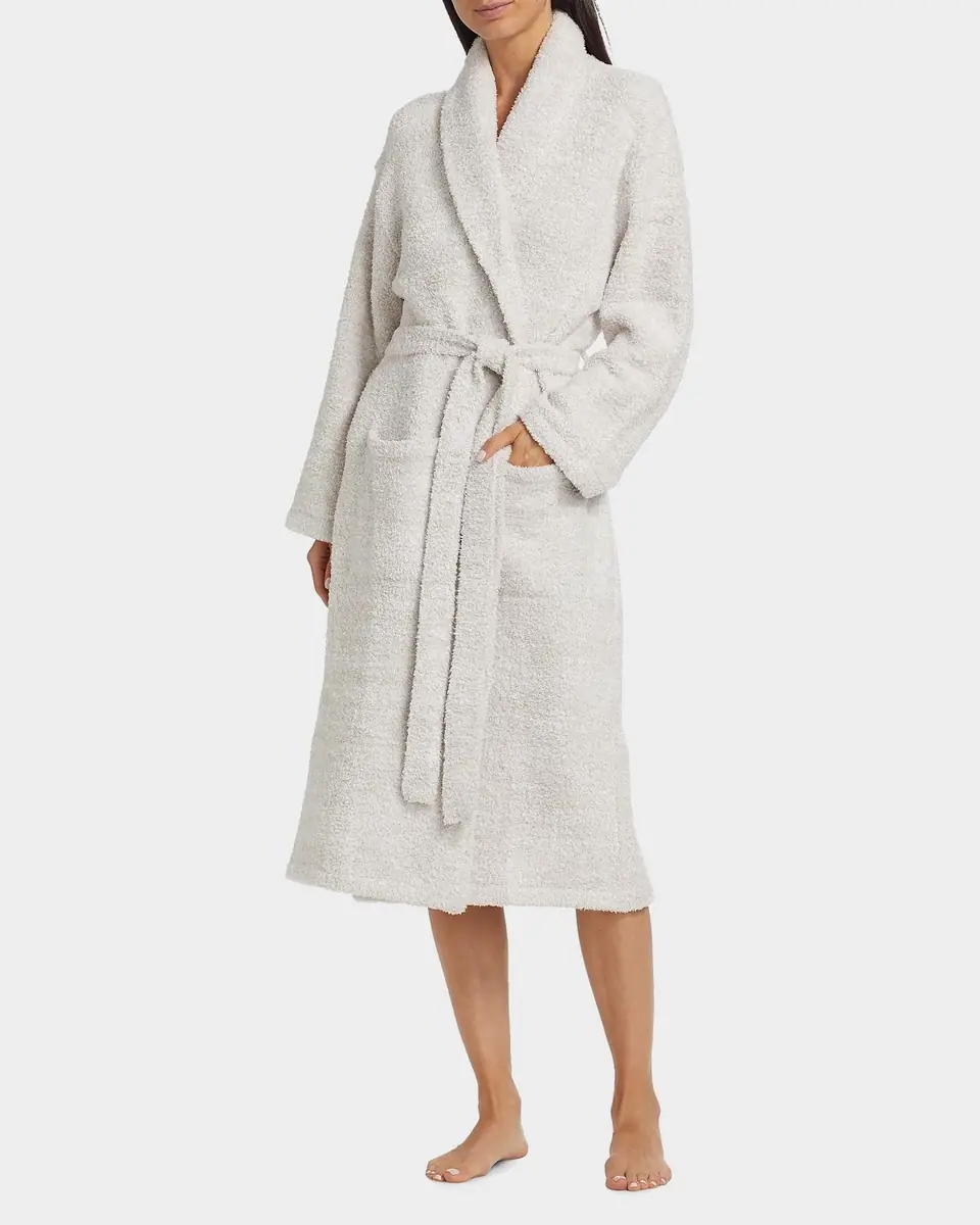 Barefoot Dreams CozyChic Shawl-Collar Robe | Thumbnail 4 Barefoot Dreams CozyChic Shawl-Collar Robe | Thumbnail 4