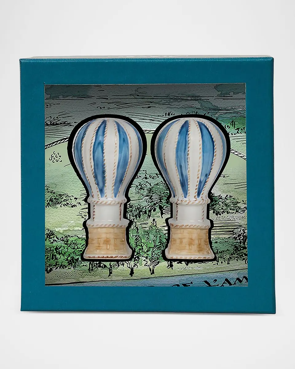 Juliska L 'Amour Toujours Hot Air Balloon Salt & Pepper Shaker Set | Thumbnail 2