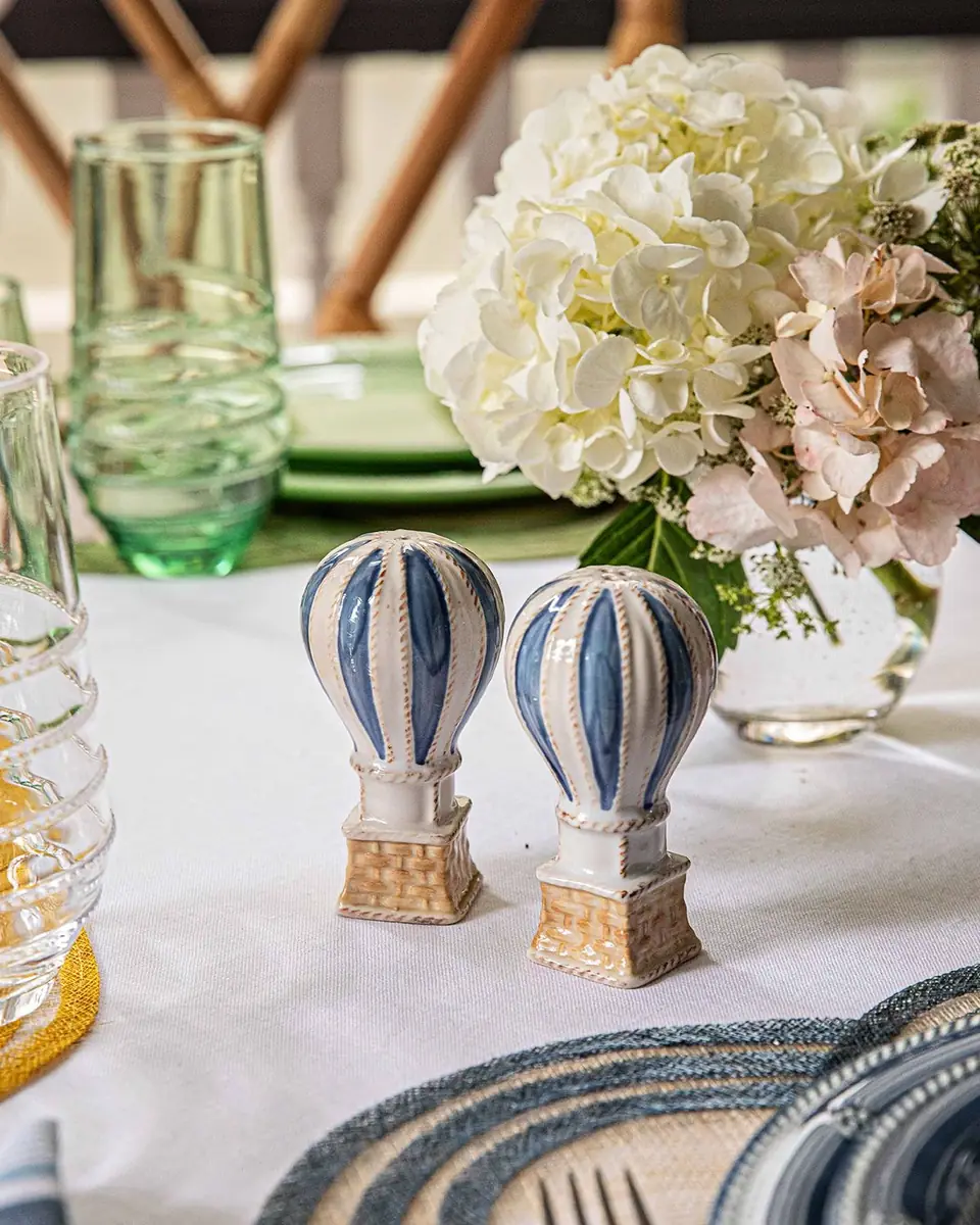 Juliska L 'Amour Toujours Hot Air Balloon Salt & Pepper Shaker Set | Thumbnail 4