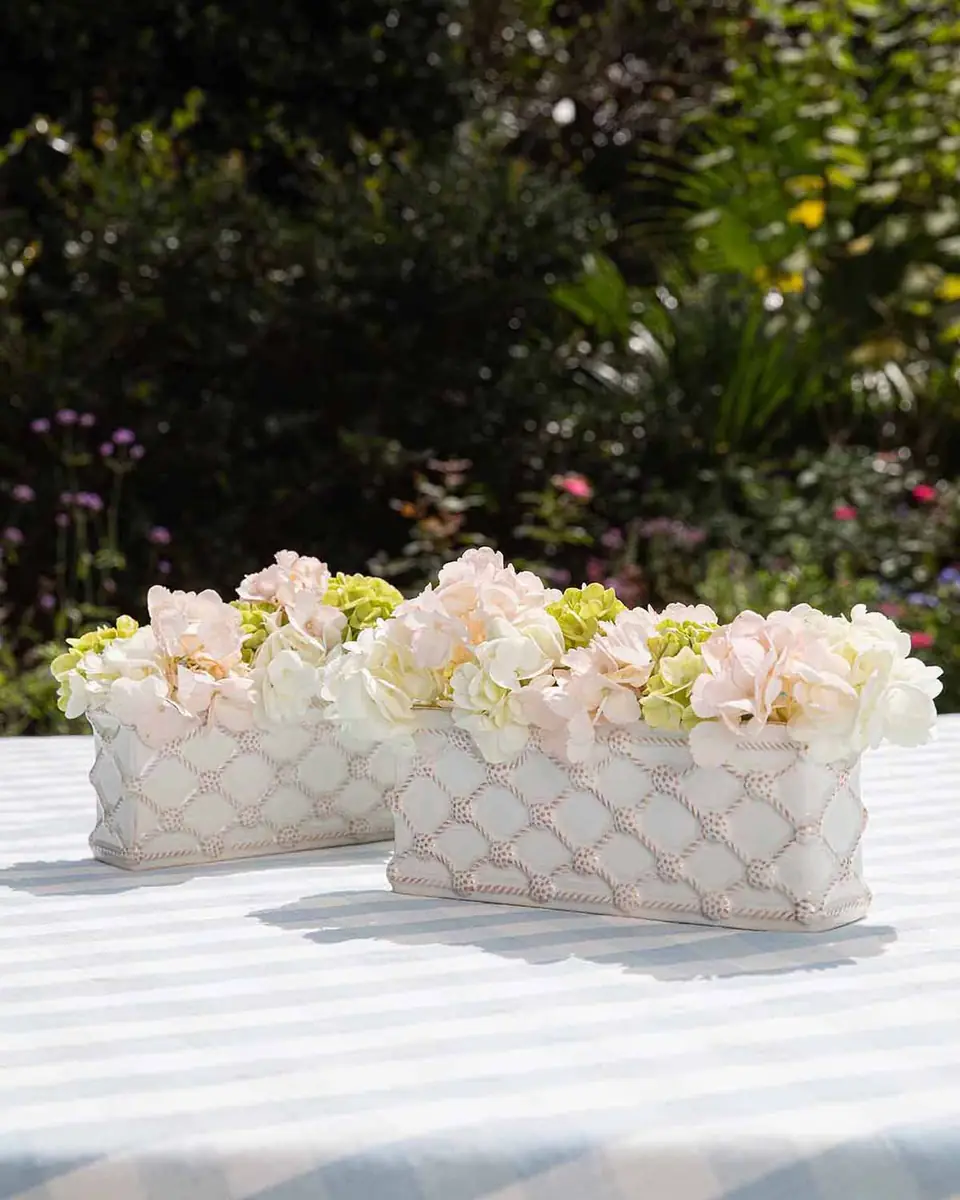 Juliska Berry & Thread Petite Parterre Garden Planters, Set of 2 | Thumbnail 3 Juliska Berry & Thread Petite Parterre Garden Planters, Set of 2 | Thumbnail 3