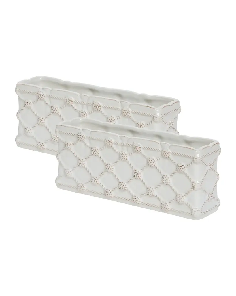 Juliska Berry & Thread Petite Parterre Garden Planters, Set of 2