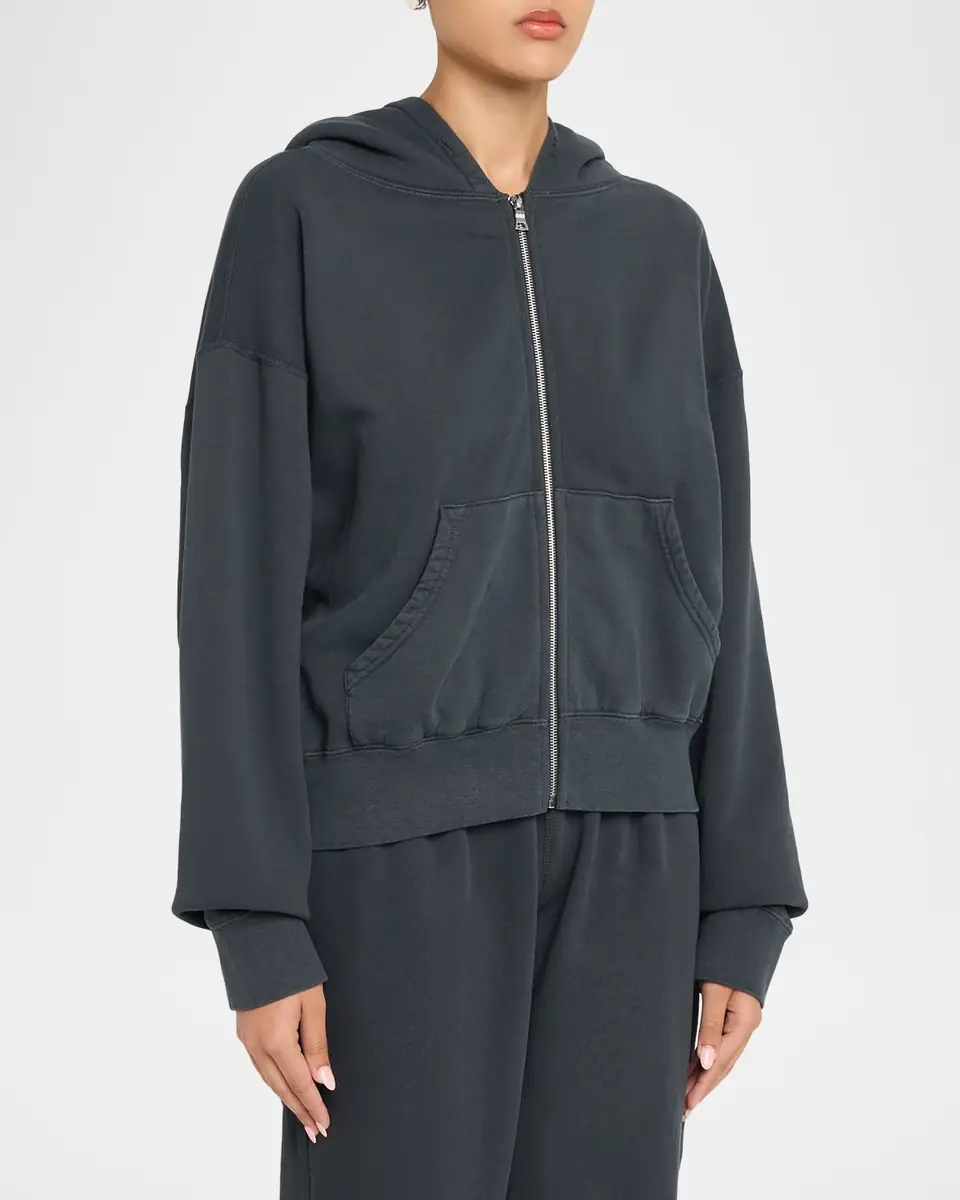 SLVRLAKE Cotton Fleece Zip Hoodie | Thumbnail 4