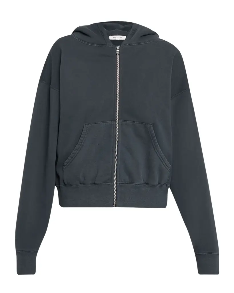 SLVRLAKE Cotton Fleece Zip Hoodie | Image 1 SLVRLAKE Cotton Fleece Zip Hoodie | Image 1