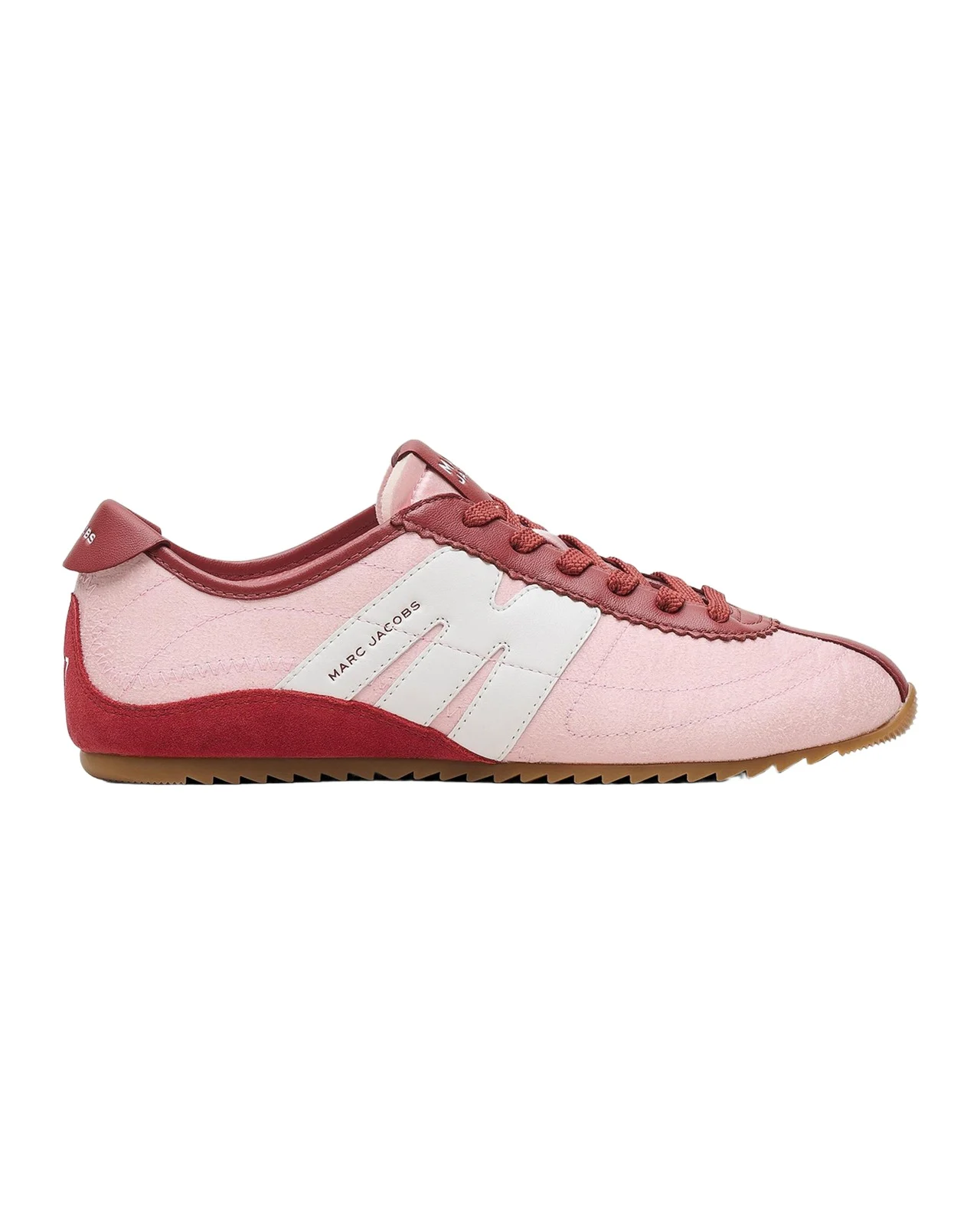The 400 Bleecker Mixed Leather Low-Top Sneakers