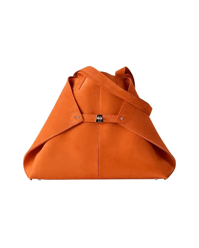 Akris Ai Medium Suede Tote Bag | Image 1 Akris Ai Medium Suede Tote Bag | Image 1