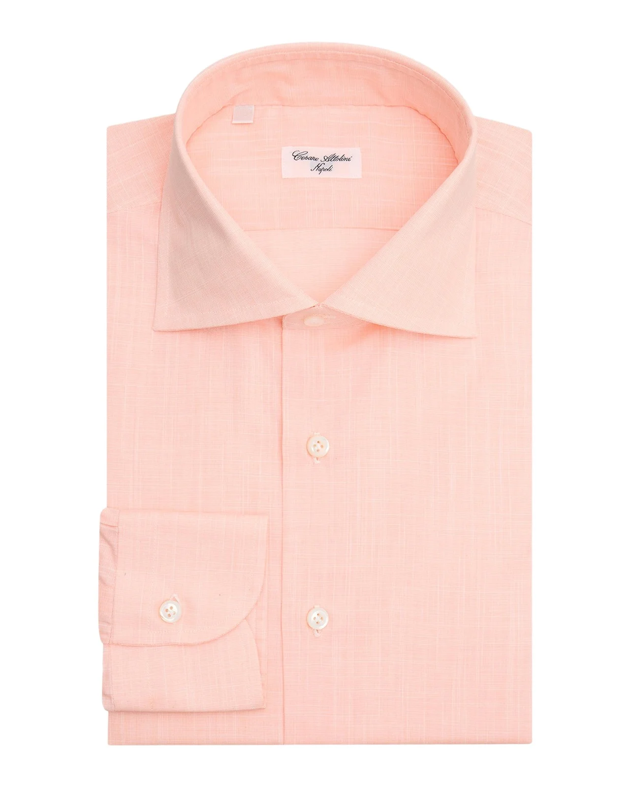 Men's Slubbed Check Cotton Dress Shirt Men's Slubbed Check Cotton Dress Shirt