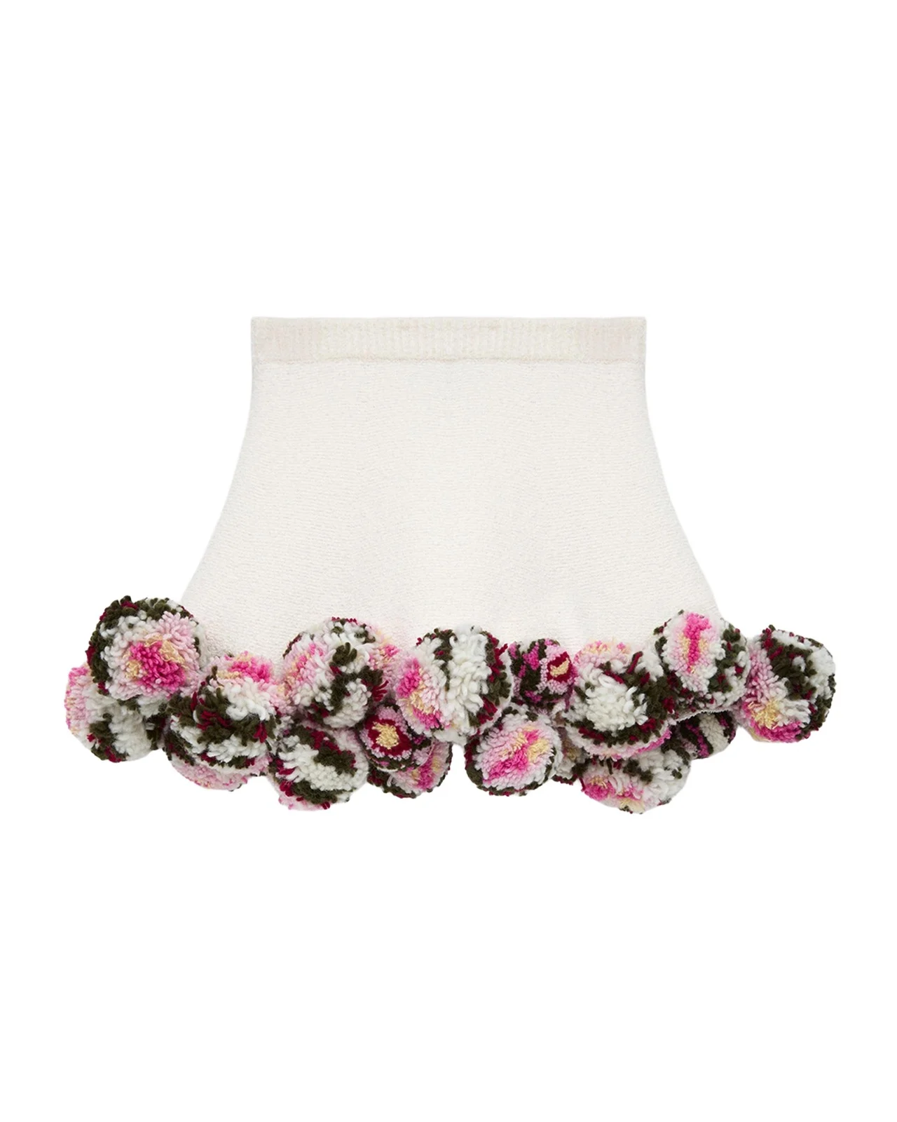 x Paula's Ibiza Pom-Pom Boucle Mini Skirt x Paula's Ibiza Pom-Pom Boucle Mini Skirt