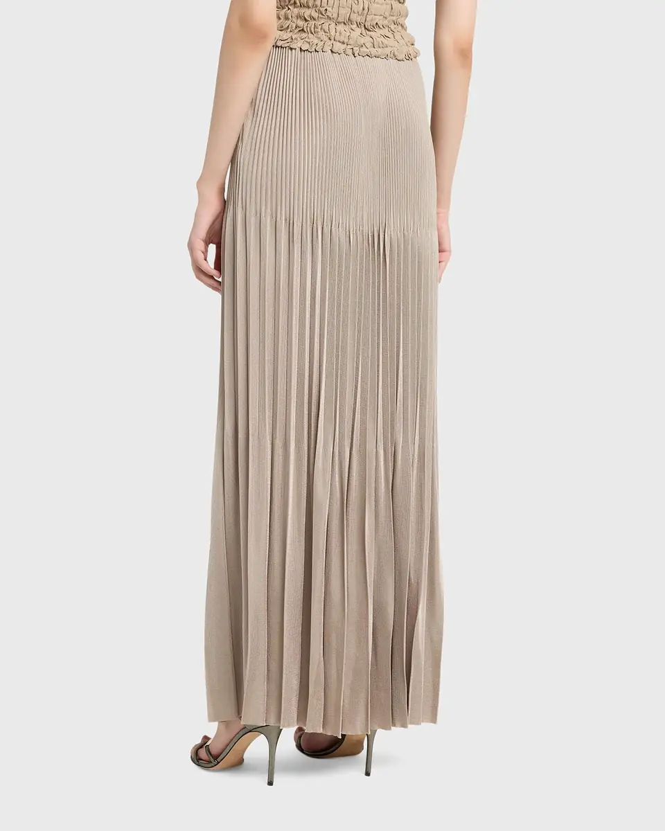 Giorgio Armani Pleated Knit Maxi Skirt | Thumbnail 3 Giorgio Armani Pleated Knit Maxi Skirt | Thumbnail 3