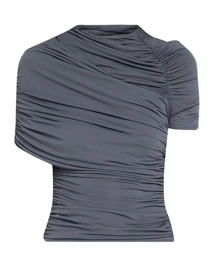 Ronny Kobo Vega Ruched Jersey Top | Image 1 Ronny Kobo Vega Ruched Jersey Top | Image 1