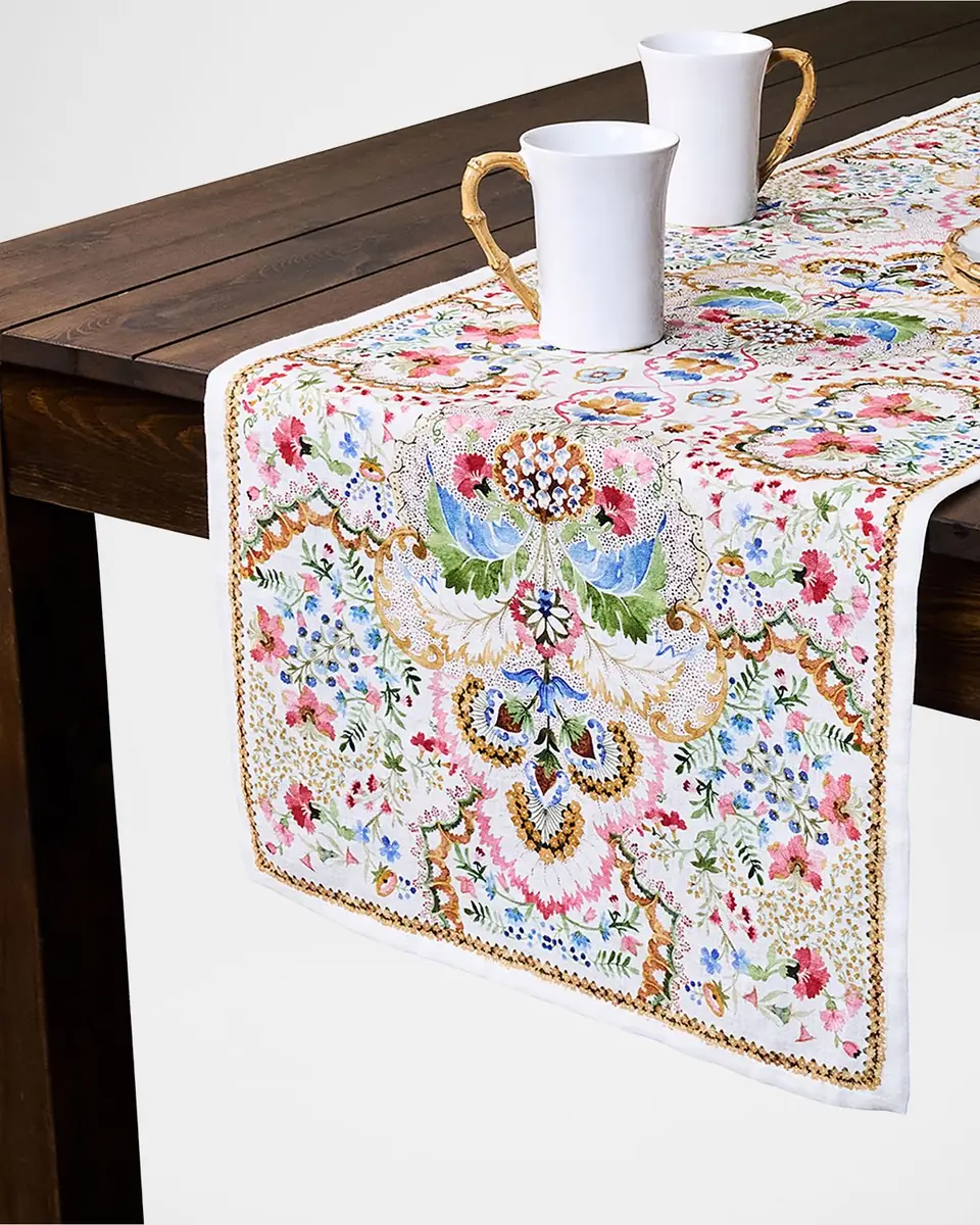 Juliska Sofia Table Runner, 18" x 90" | Thumbnail 2