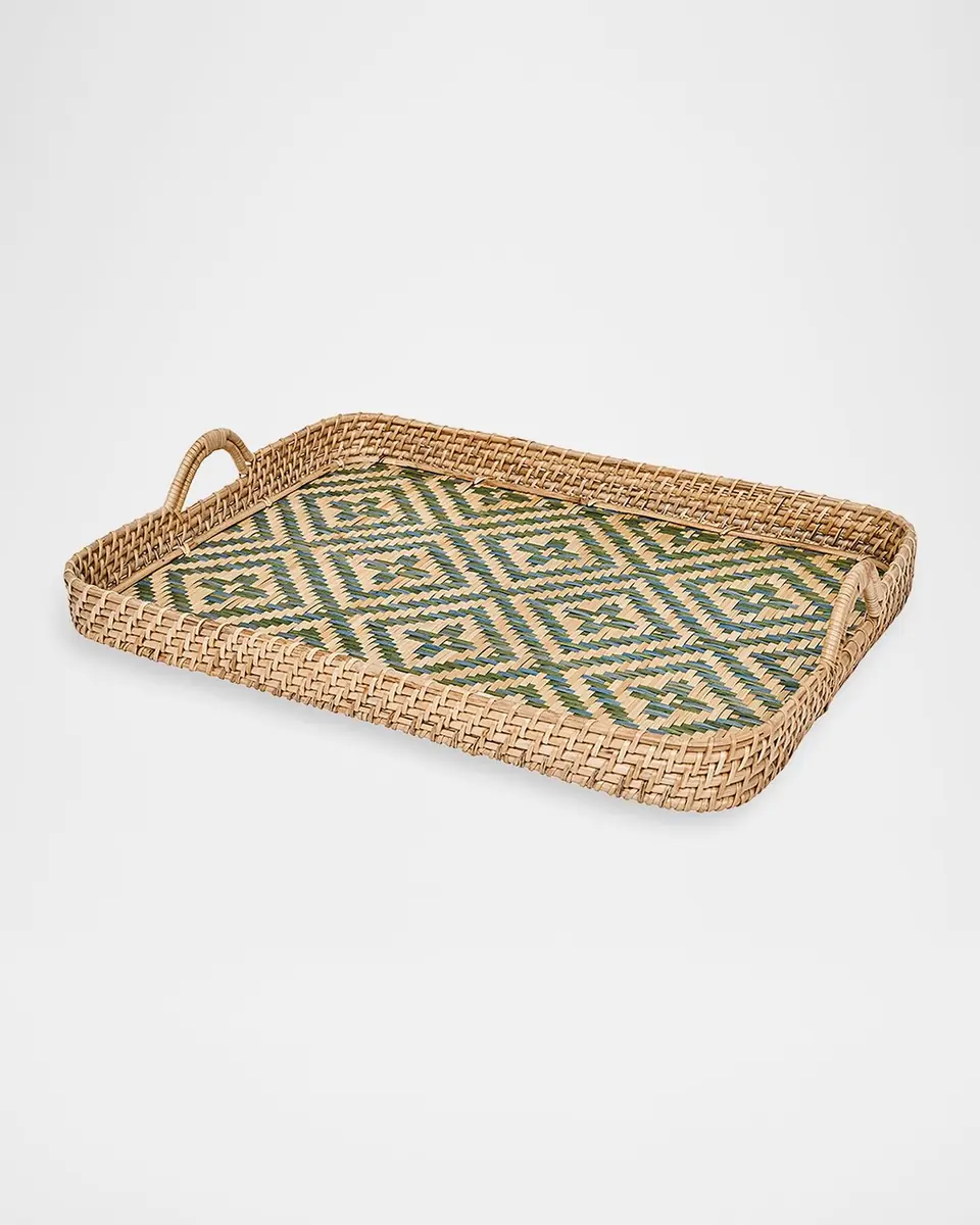 Juliska Villa Seville 21" Wicker Tray | Thumbnail 3