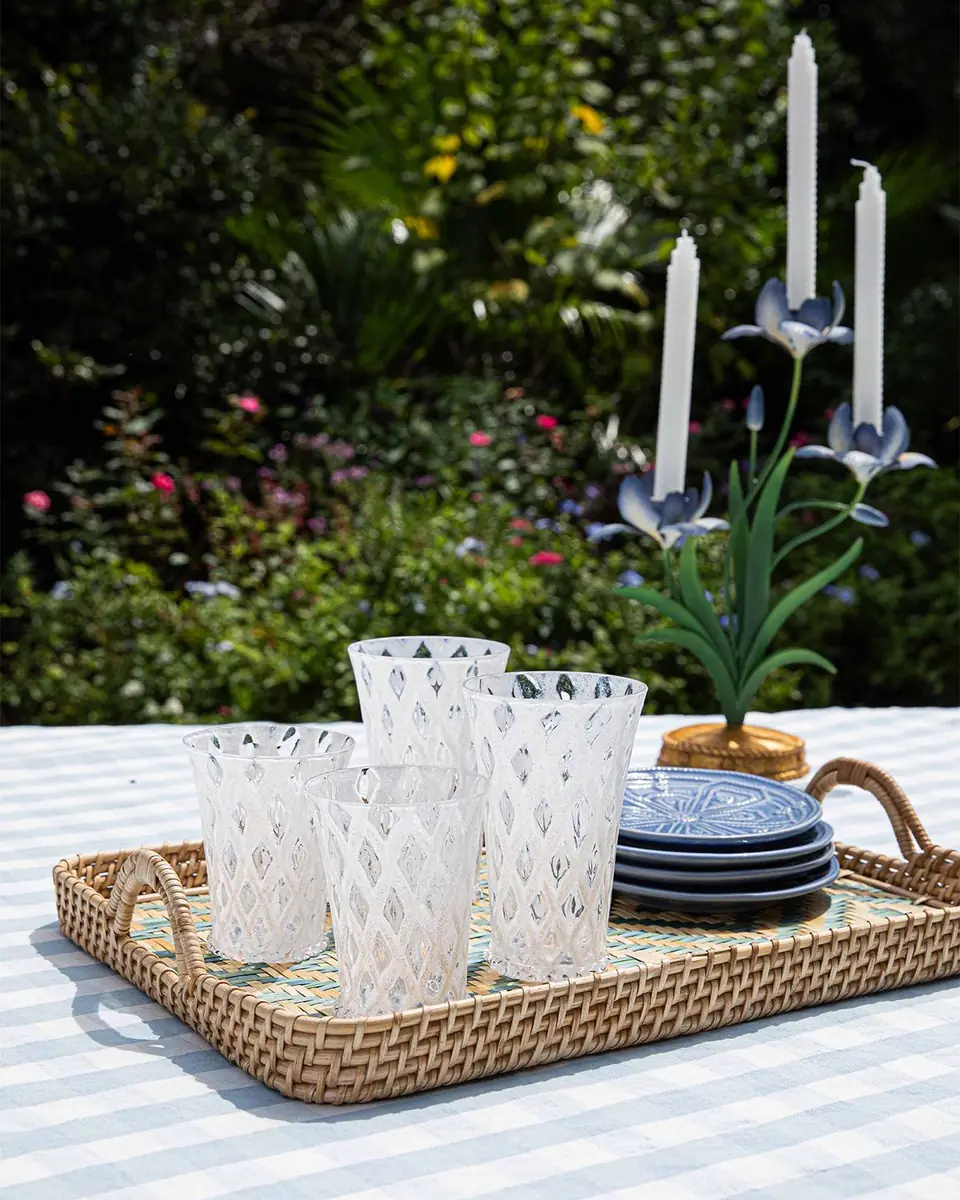Juliska Villa Seville 21" Wicker Tray | Thumbnail 4