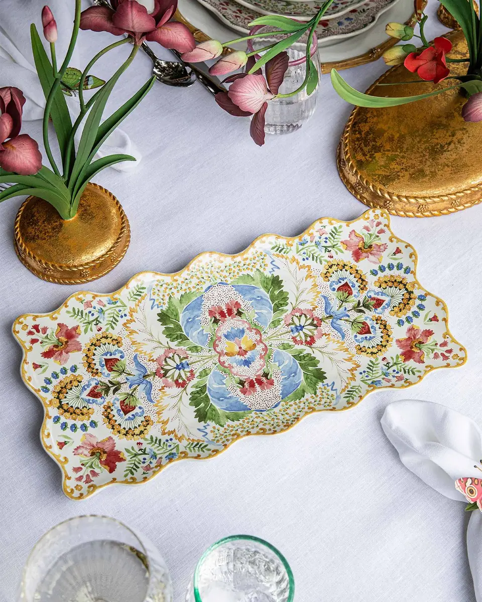 Juliska Sofia 16" Rectangular Serving Platter | Thumbnail 4