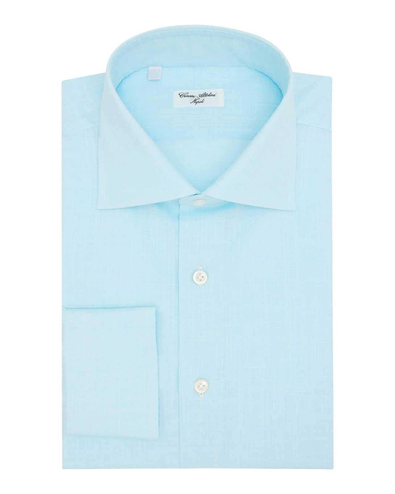 Men's Slubbed Check Cotton Dress Shirt Men's Slubbed Check Cotton Dress Shirt