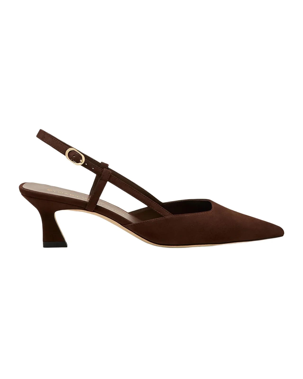 50mm Vinnie Suede Slingback Pumps