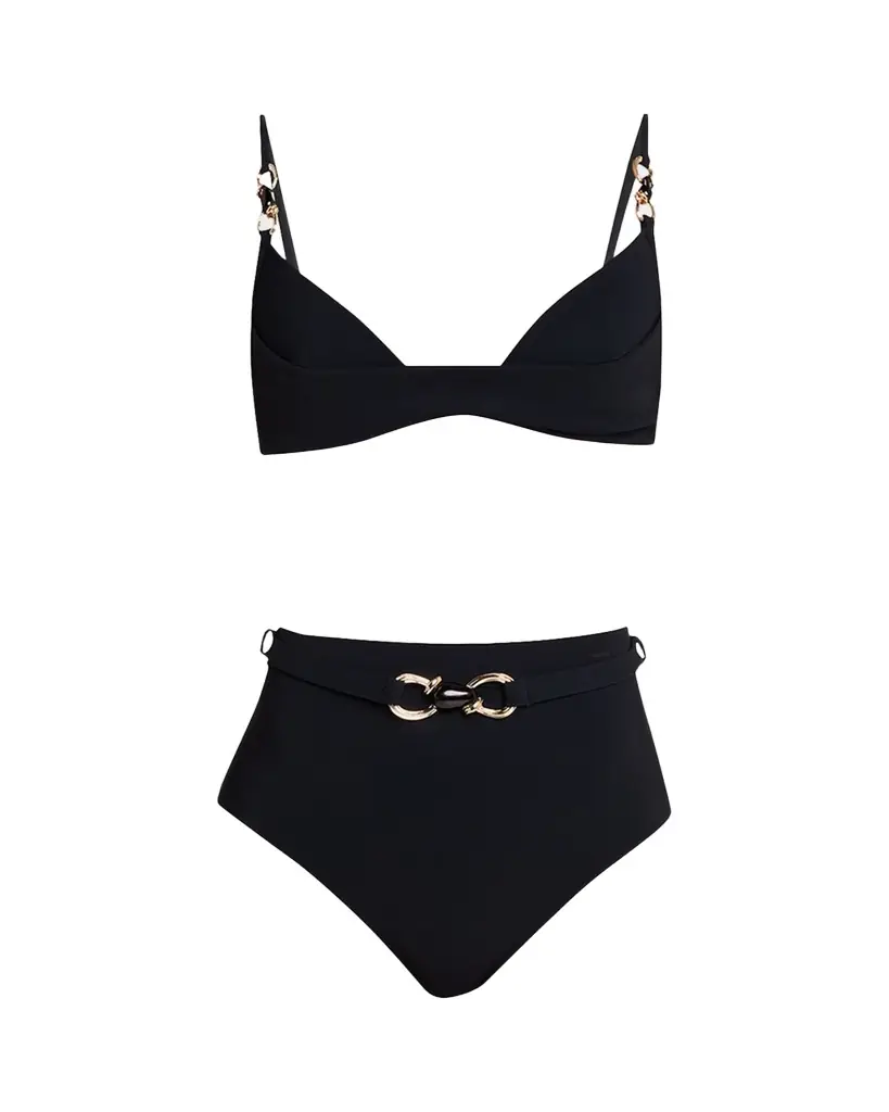 Zimmermann Mahon Trim Detail Two-Piece Swimsuit | Image 1 Zimmermann Mahon Trim Detail Two-Piece Swimsuit | Image 1