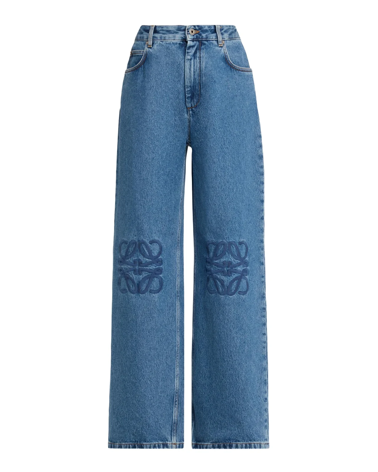 Anagram Baggy Wide-Leg Jeans Anagram Baggy Wide-Leg Jeans