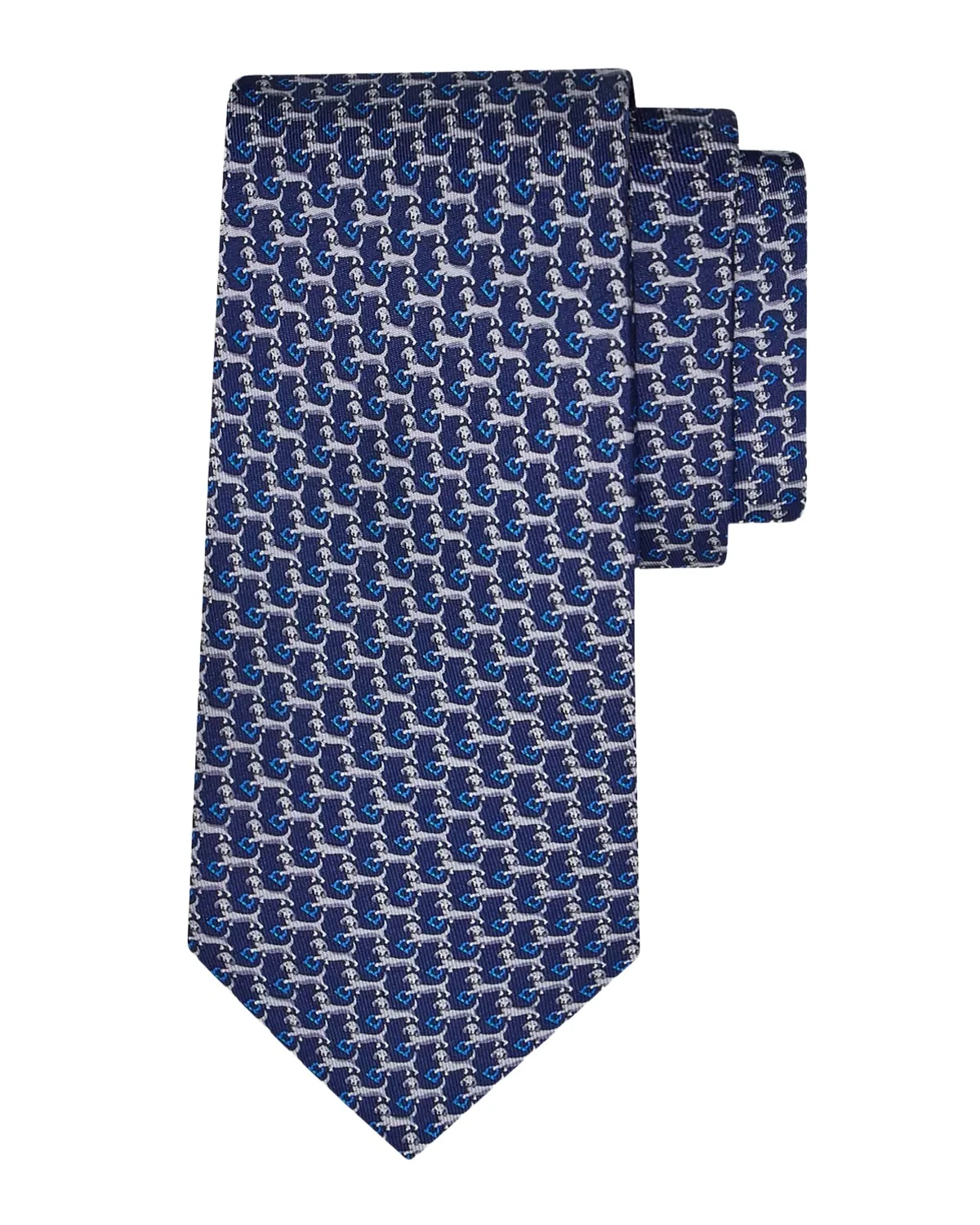 Men's Dachshund Silk and Wool Tie Men's Dachshund Silk and Wool Tie