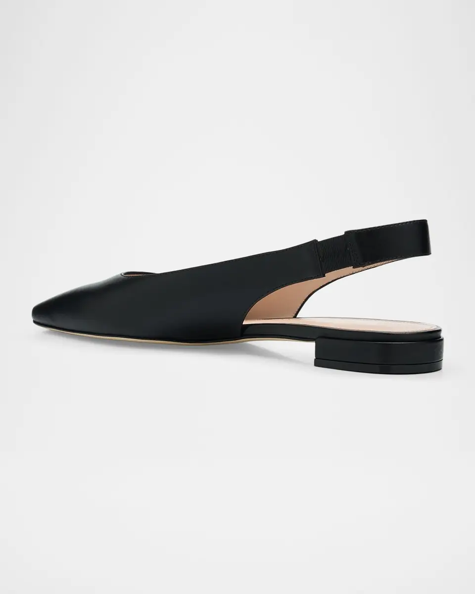 Stuart Weitzman Stassi Leather Slingback Flats | Thumbnail 4 Stuart Weitzman Stassi Leather Slingback Flats | Thumbnail 4