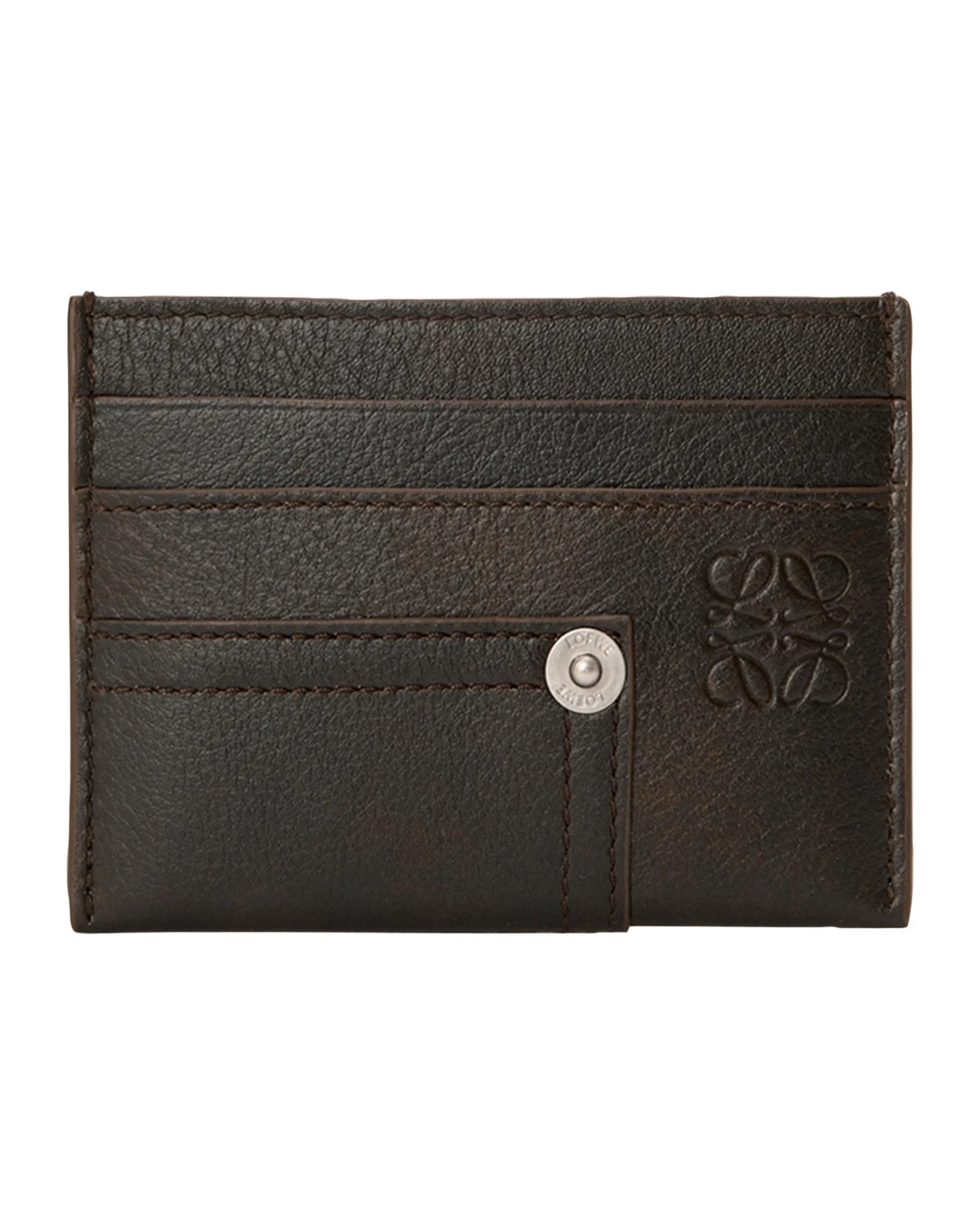 Loewe Men's Panta Plain Leather Cardcase