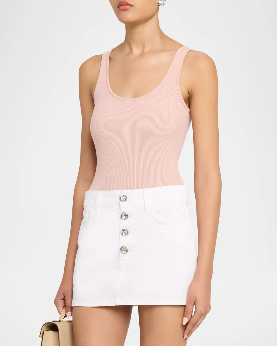 L'Agence Nica Scoop-Neck Tank Bodysuit | Thumbnail 3