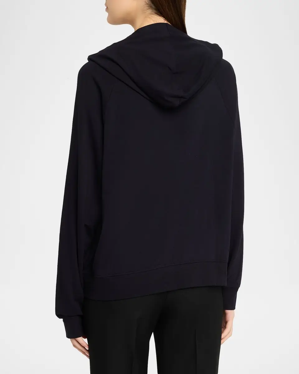 MAJESTIC FILATURES Stretch Zip Hoodie | Thumbnail 3 MAJESTIC FILATURES Stretch Zip Hoodie | Thumbnail 3