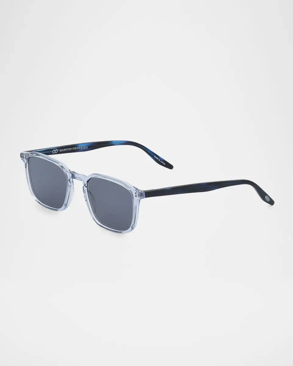 BARTON PERREIRA Men's Raymond Square Acetate Sunglasses | Thumbnail 3 BARTON PERREIRA Men's Raymond Square Acetate Sunglasses | Thumbnail 3