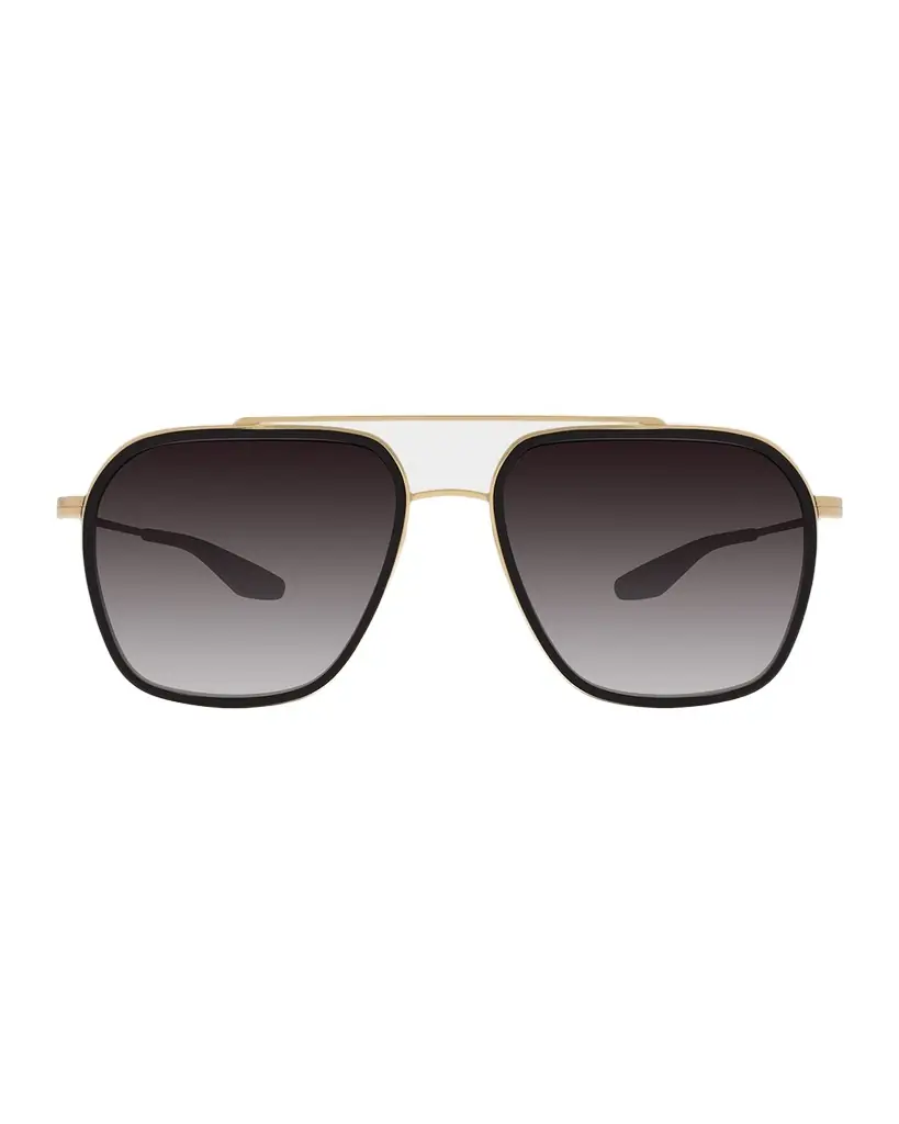 BARTON PERREIRA Rizzo 58mm Titanium & Acetate Aviator Sunglasses | Image 1 BARTON PERREIRA Rizzo 58mm Titanium & Acetate Aviator Sunglasses | Image 1