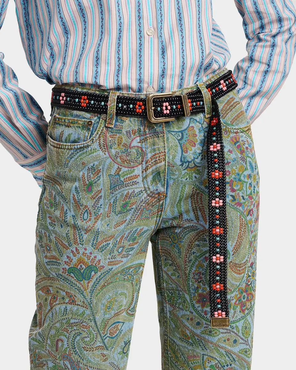 Etro Floral Beaded Belt | Thumbnail 2 Etro Floral Beaded Belt | Thumbnail 2