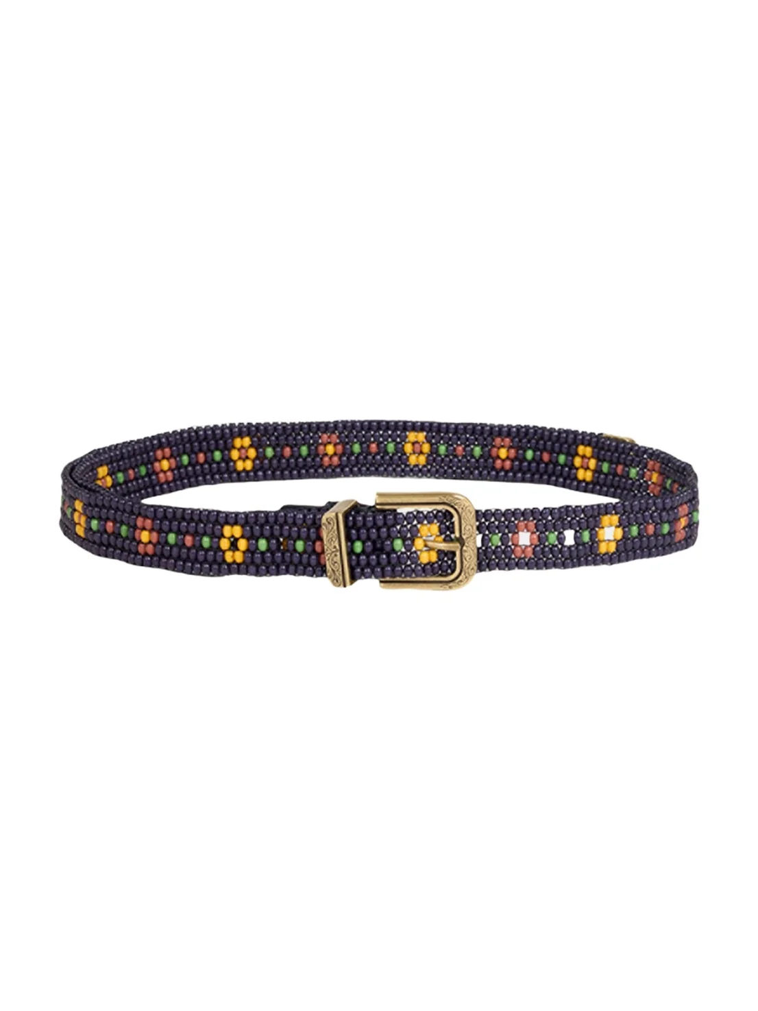 Etro Floral Beaded Belt