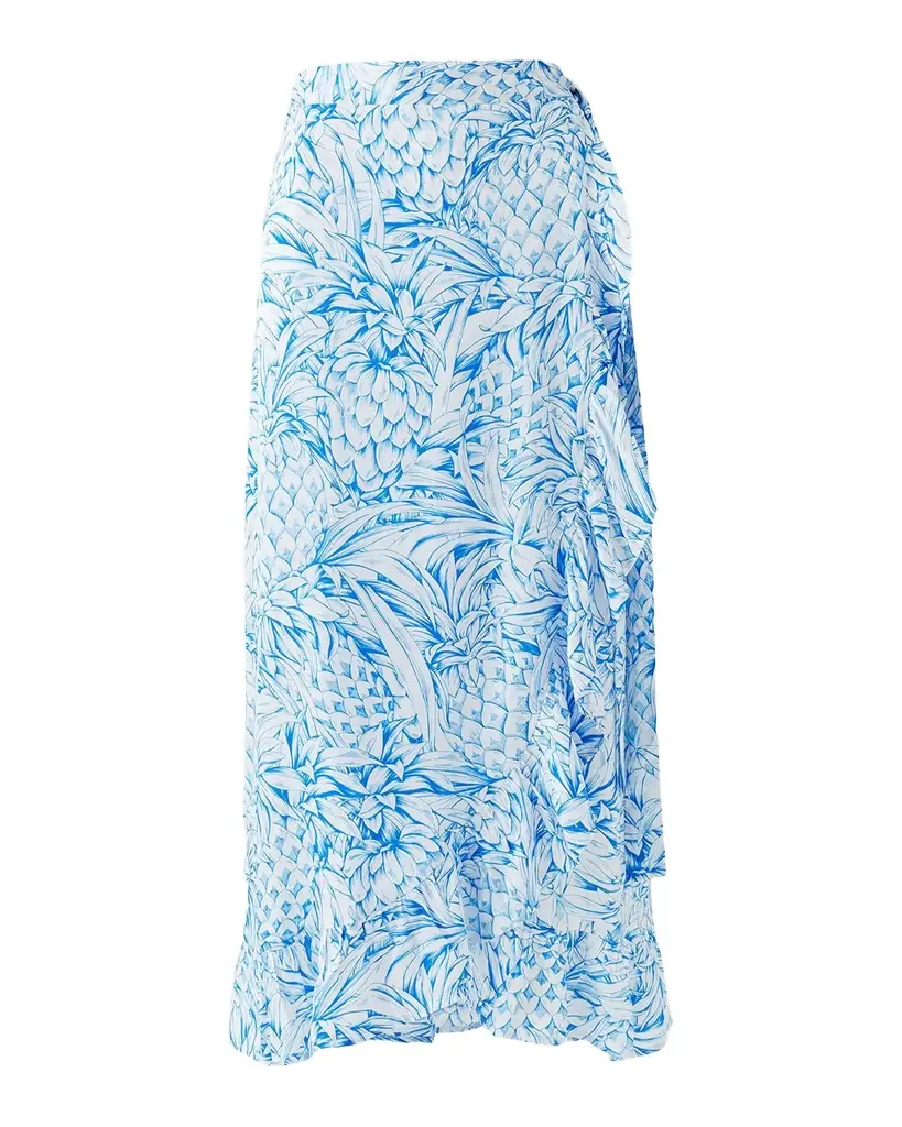 Melissa Odabash Danni Pineapple Wrap Skirt | Image 1 Melissa Odabash Danni Pineapple Wrap Skirt | Image 1
