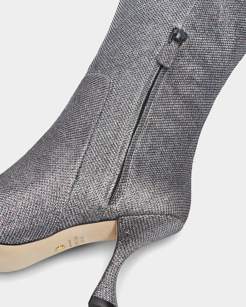 Stuart Weitzman 85mm XCurve Metallic Knee-High Boots | Thumbnail 3 Stuart Weitzman 85mm XCurve Metallic Knee-High Boots | Thumbnail 3