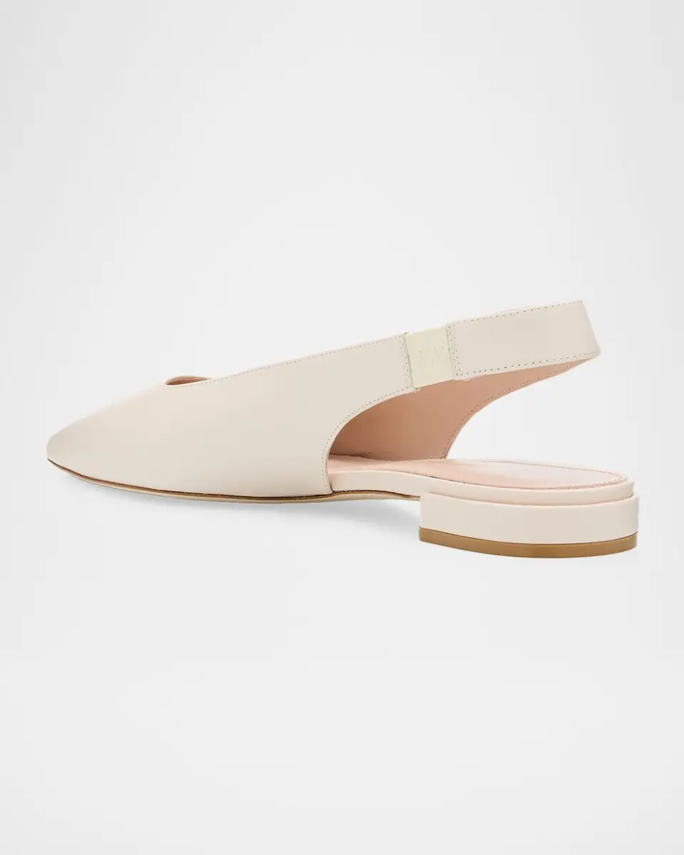 Stuart Weitzman Stassi Leather Slingback Flats | Thumbnail 4 Stuart Weitzman Stassi Leather Slingback Flats | Thumbnail 4