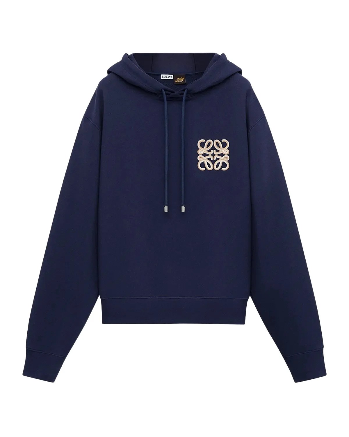x Paula's Ibiza Men's Embroidered Anagram Hoodie x Paula's Ibiza Men's Embroidered Anagram Hoodie