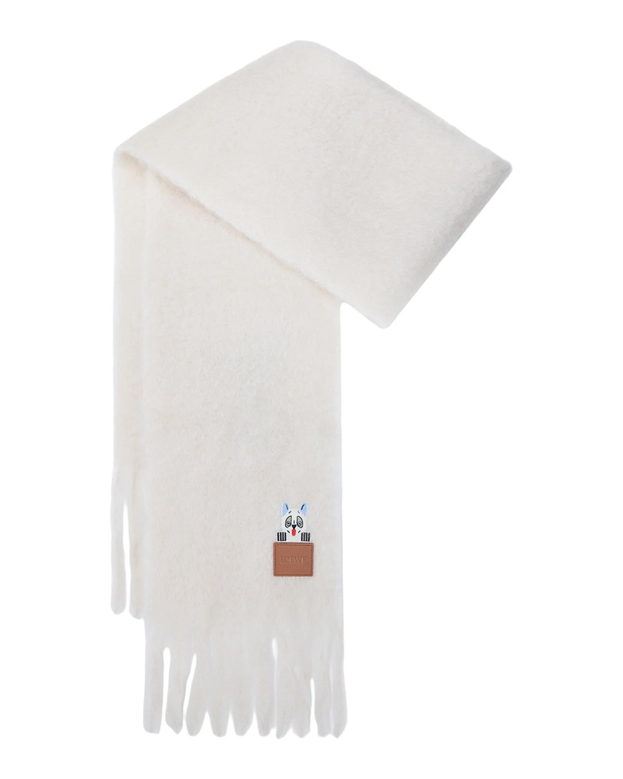 x Louis Wain Mohair and Wool Blend Scarf x Louis Wain Mohair and Wool Blend Scarf
