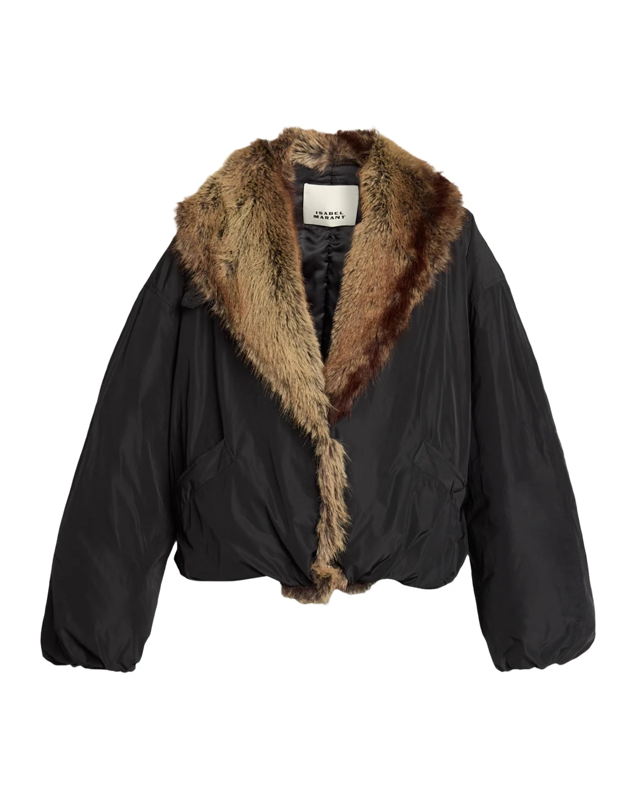 Charone Short Parka with Faux Fur Lining Charone Short Parka with Faux Fur Lining