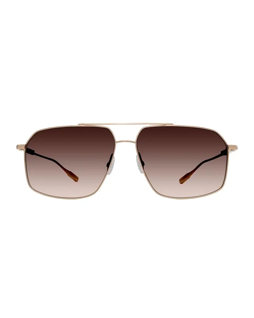BARTON PERREIRA Renzo Titanium Aviator Sunglasses