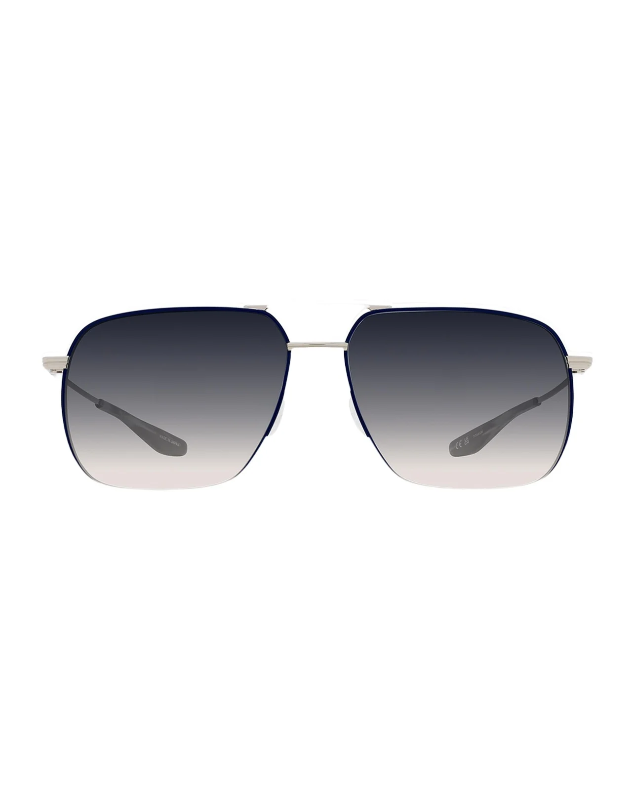 BARTON PERREIRA Men's Royale Titanium Aviator Sunglasses