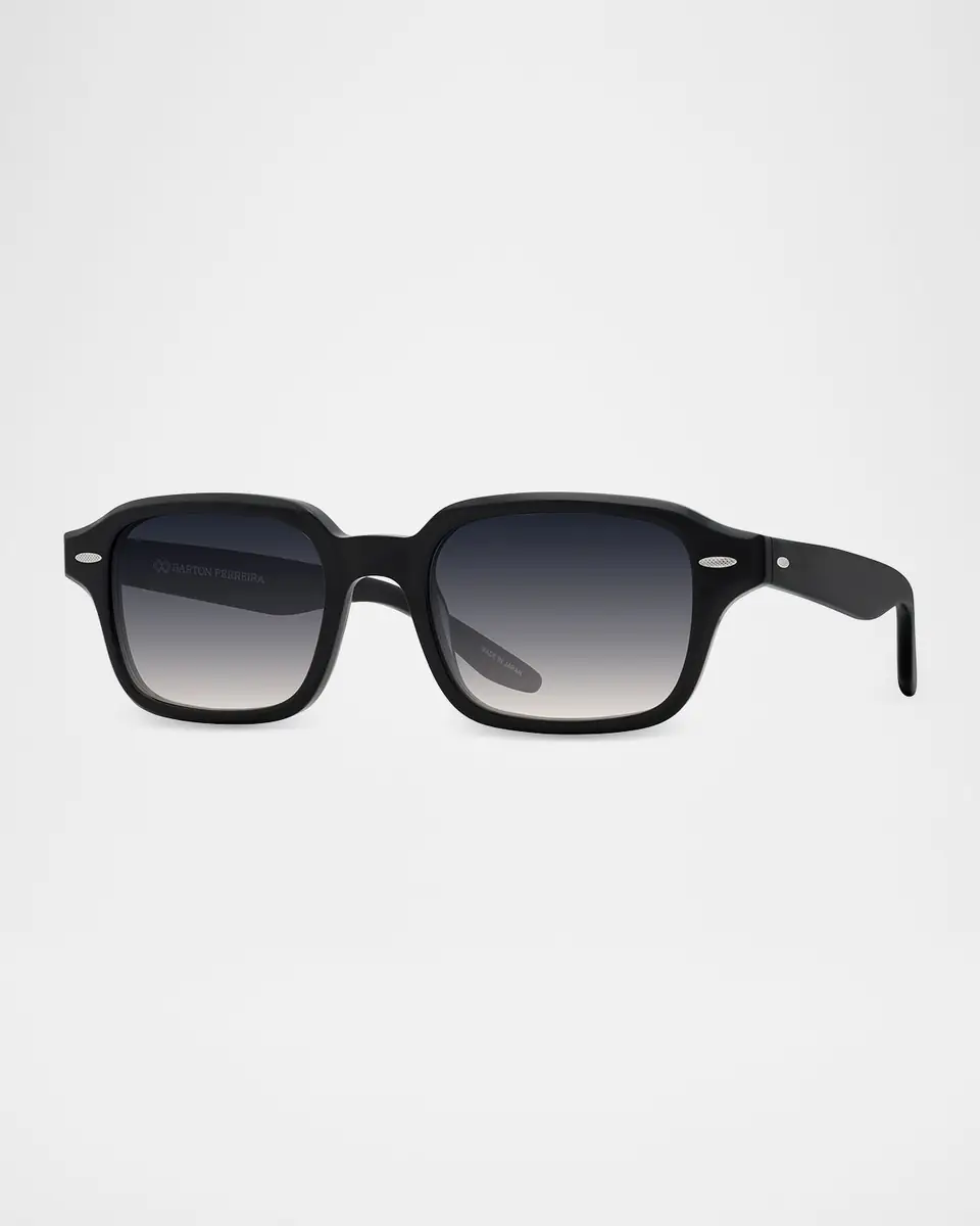 BARTON PERREIRA Men's Remi Acetate Rectangle Sunglasses | Thumbnail 2 BARTON PERREIRA Men's Remi Acetate Rectangle Sunglasses | Thumbnail 2