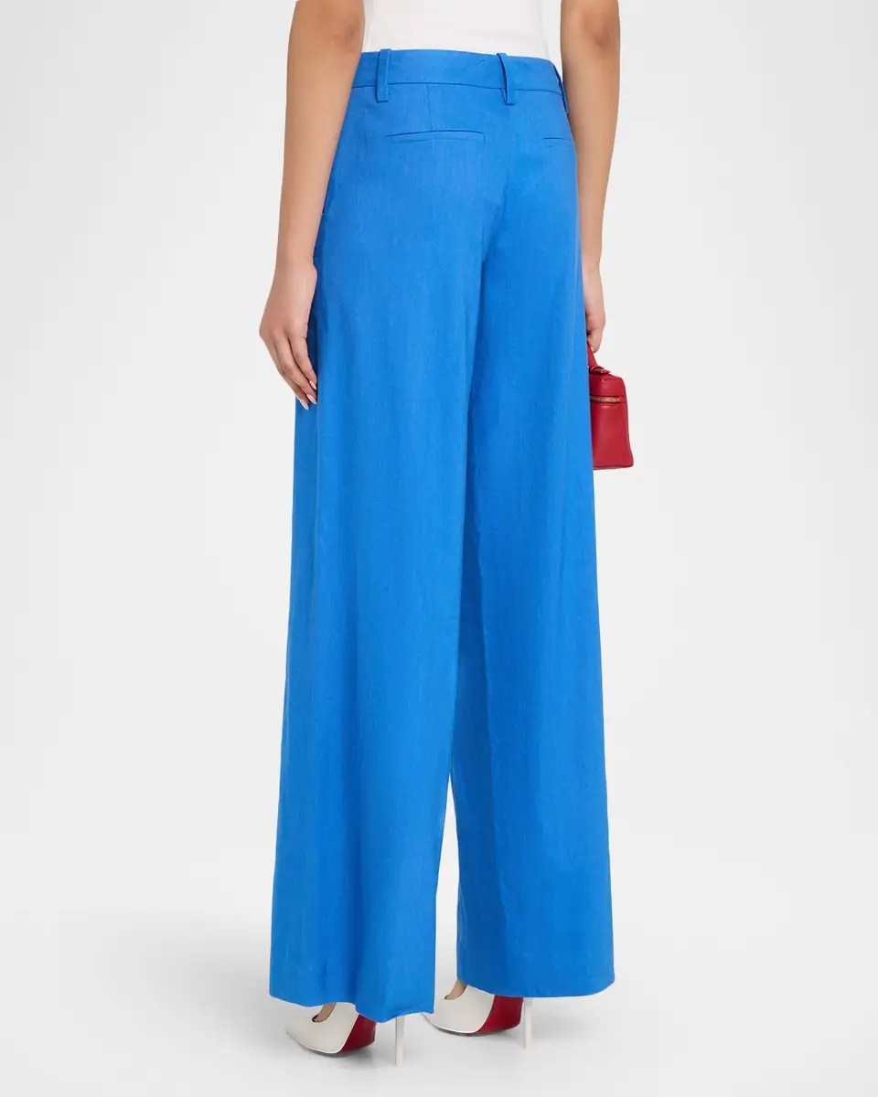 Alice + Olivia Stu Low-Rise Ultra Baggy Pants | Thumbnail 3
