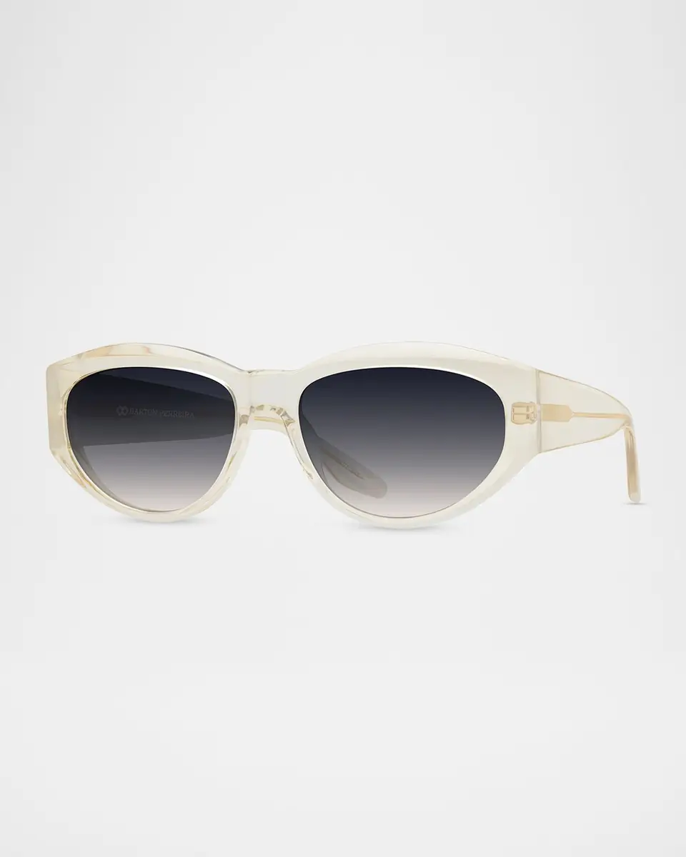 BARTON PERREIRA Robinson 56mm Acetate Oval Sunglasses | Thumbnail 2 BARTON PERREIRA Robinson 56mm Acetate Oval Sunglasses | Thumbnail 2