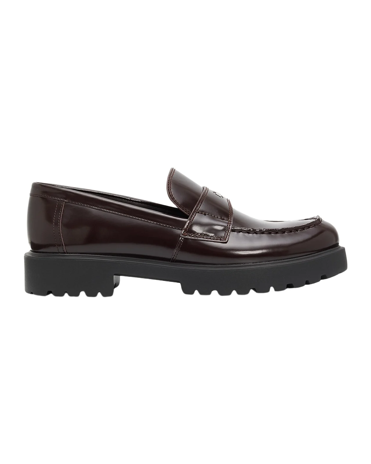 Tory Burch Classic Leather Lug-Sole Loafers