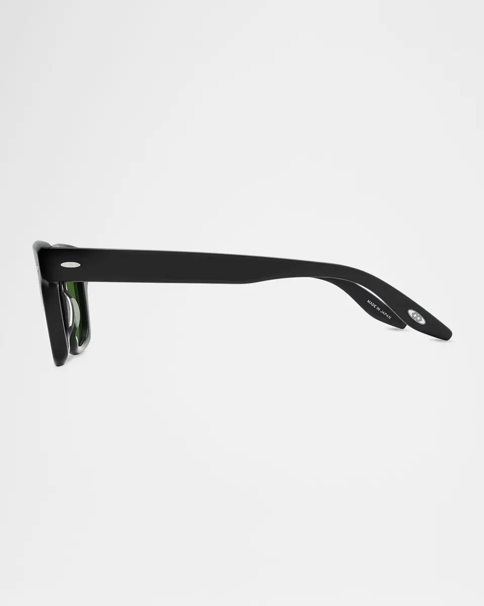 BARTON PERREIRA Men's Frederick Acetate Square Sunglasses | Thumbnail 3 BARTON PERREIRA Men's Frederick Acetate Square Sunglasses | Thumbnail 3
