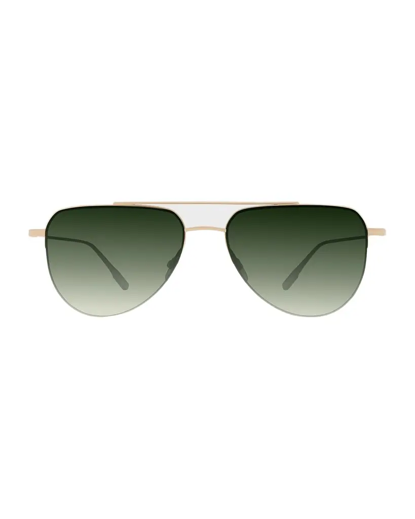 BARTON PERREIRA McNair 55mm Titanium Aviator Sunglasses