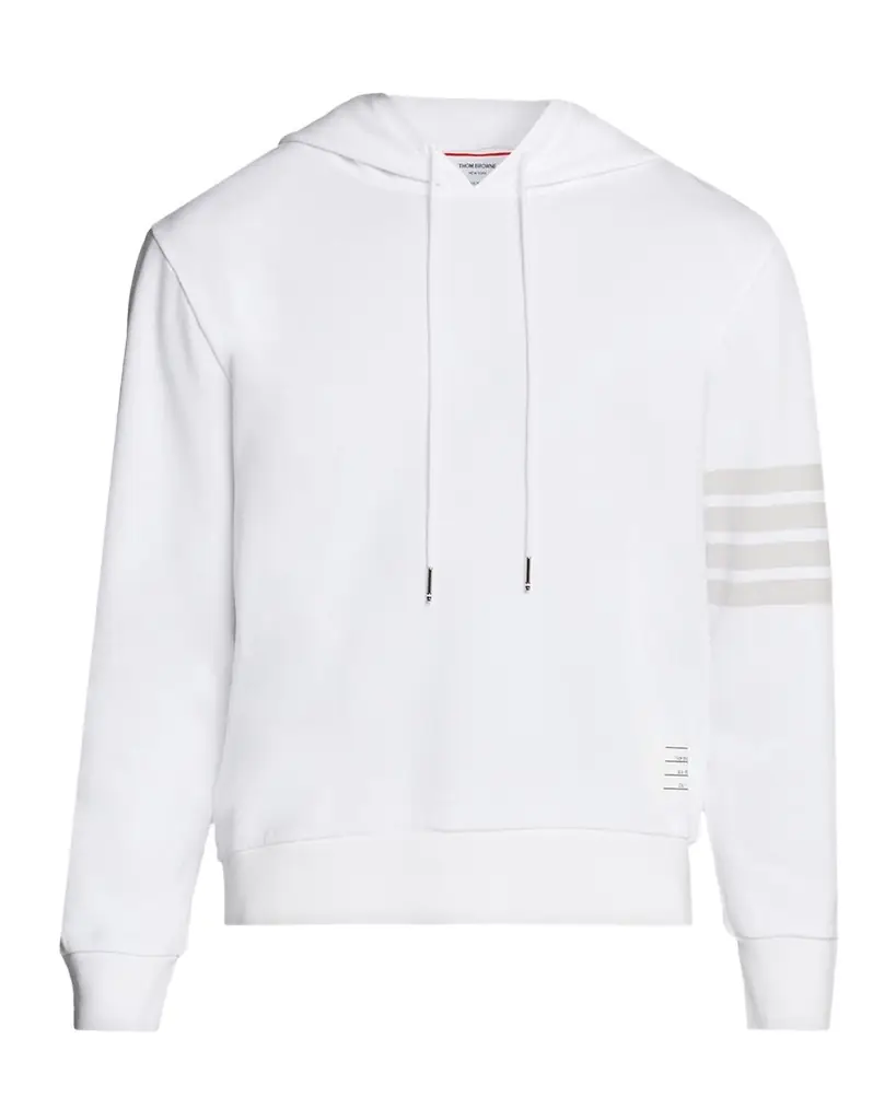 Men's 4-Bar Cotton Hoodie