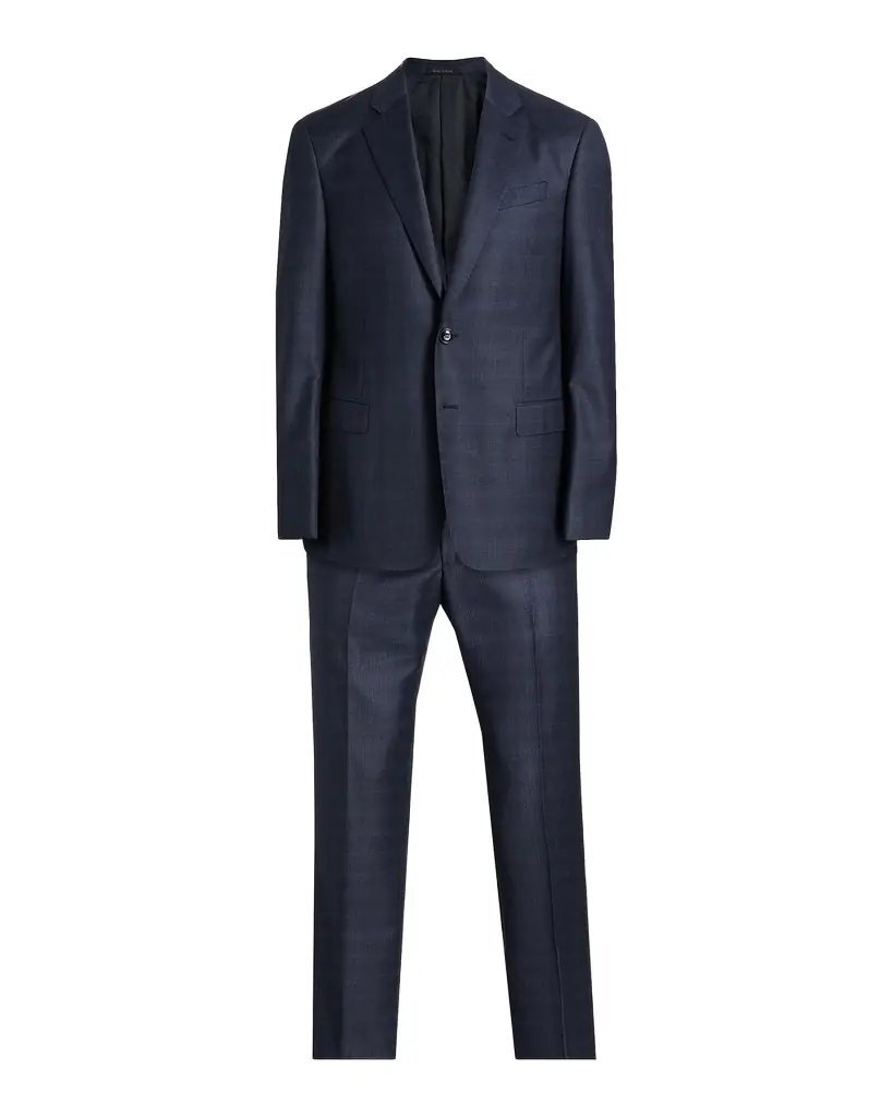 Giorgio Armani Micro Check Windowpane Suit | Image 1 Giorgio Armani Micro Check Windowpane Suit | Image 1