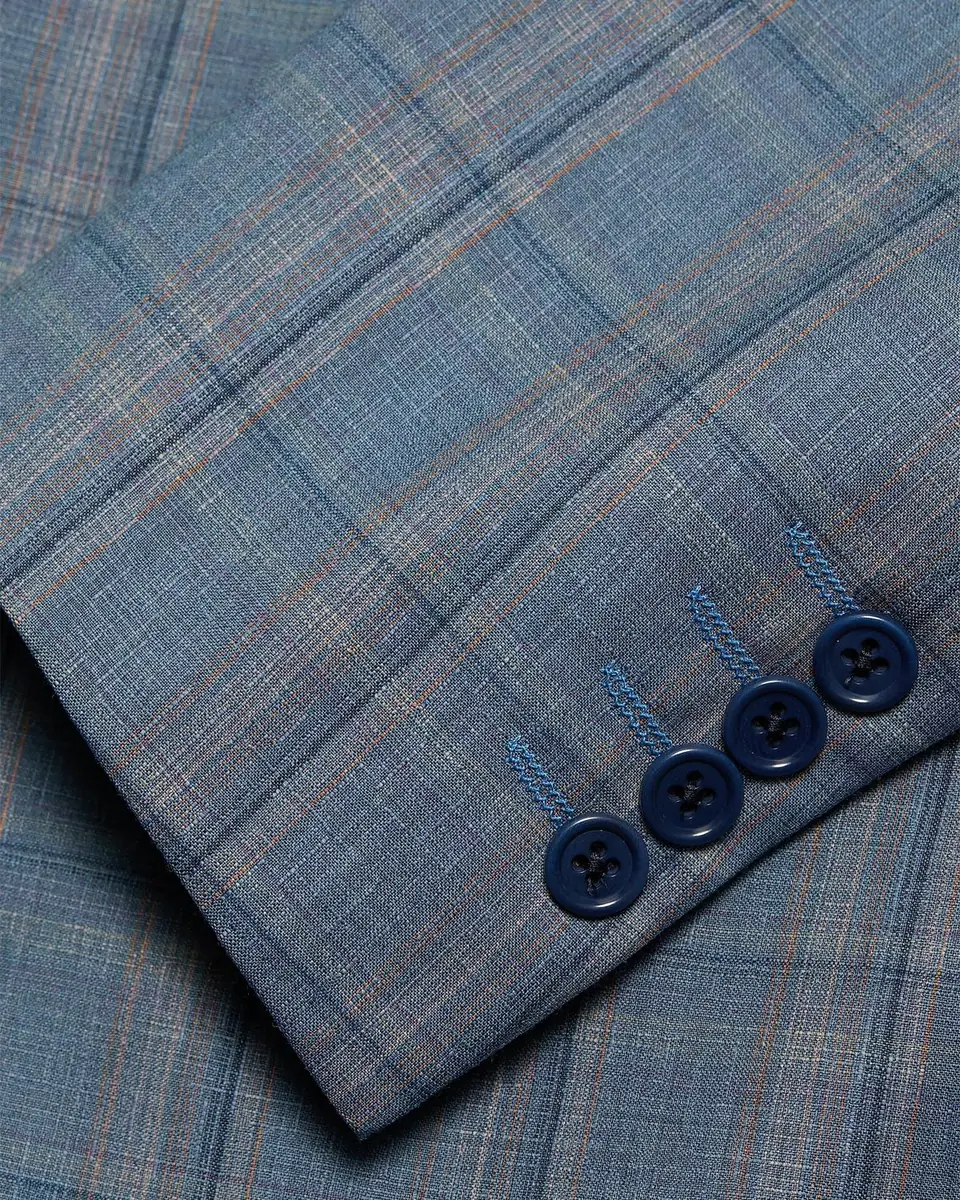 Emporio Armani Virgin Wool Windowpane Jacket | Thumbnail 5 Emporio Armani Virgin Wool Windowpane Jacket | Thumbnail 5