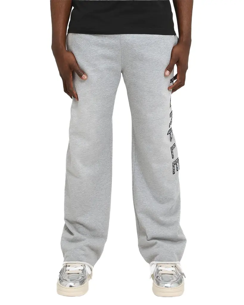PURPLE Men's Cotton Fleece Flared Sweatpants | Image 1 PURPLE Men's Cotton Fleece Flared Sweatpants | Image 1